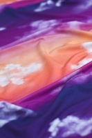 CloudySky LyckligDesign Violett-Apricot 647422 h