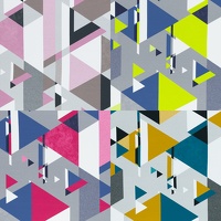 Streetstyle Grafisch Dreiecke DESS 100 Collage