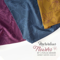 Marvelous Flowers lycklig design 081721