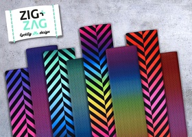 LyckligDesign ZIG+ZAG  1 q Typo