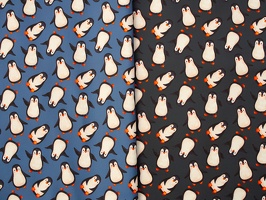 Fiete NANO-Softshell Pinguine q 1