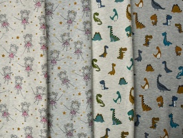 Nils Alpenfleece Feen Metallicdruck Dinosaurier q (1)