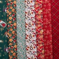HollyJolly Baumwollwebware Weihnachten q (1)