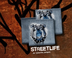 ThorstenBerger Streetlife Bulldogge Panel 100183 q Typo