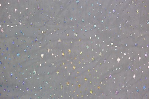 Elsa Tuell Foliendruck Hologramm Sterne 183299 q (3)