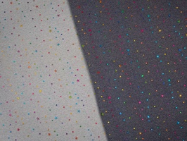 Farsund Alpenfleece Sterne melliert grau dunkelblau 301182 301597 q2