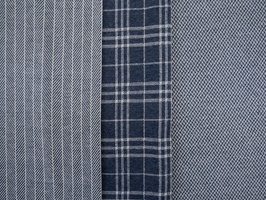 Madita Jacquardjersey Streifen Karos Chevron dunkelblau 119597 176597 117597 q1