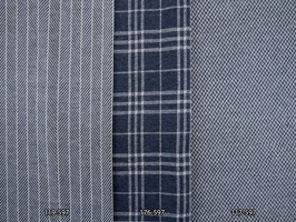 Madita Jacquardjersey Streifen Karos Chevron dunkelblau 119597 176597 117597 q1n