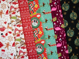 HollyHH25 Sweat alleFarben Weihnachtsfiguren Schneemaenner Borduere Sticker Dackel Flamingos Weihnachtskugel q2