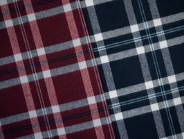 YukonHH25 Flanell Karos Klein rot dunkelblau 300937 300597 q2