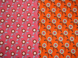 Rocha Canvas Blumen pink orange 336934 336424 q1