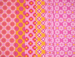 Bilbao Baumwollwebware Blueten Grafisch Tupfen Gemusterd q1