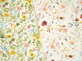 Tarrenz Baumwollwebware Blumen bunt weiss 413011 419011 q2