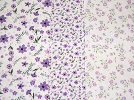 Tarrenz Baumwollwebware Blumen lila flieder weiss 410011 412011 416011 q1
