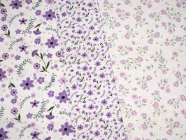 Tarrenz Baumwollwebware Blumen lila flieder weiss 410011 412011 416011 q2