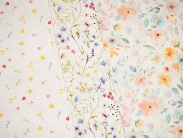 Tarrenz Baumwollwebware Blumen Marienkaefer Schmetterlinge Wasserfarbe 418011 414011 411011 q2