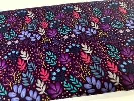 EmjoDesign Wildflowers Viskosewebware 100648 violett q 3