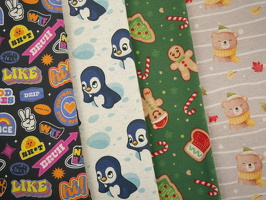 Isla hh25 Alpenfleece Sticker Pinguine Lebkuchen Baeren Streifen 307789 689010 383365 415172 q2
