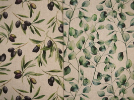 Ulli Leinenoptik Oliven Eukalyptus 105172 106172 q1