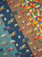 Bill Baumwollwebware alleFarben Fahrzeuge Klemmbaustaune 825256 825744 825675 821999 h1