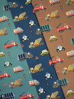 Bill Baumwollwebware Fahrzeuge smaragd jeansblau schlamm 825256 825744 825675 h1