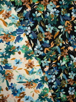 Julia Viskose blumen gruen blau beige schwarz 584170 584299 h1
