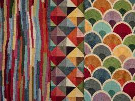 Oliver Gobelin Streifen Dreiecke Boegen bunt 196999 623999 793999 q1