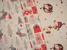 Christmas Dekostoff Tannen Hirsche Geschenke Weihnachtsmaenner 708172 709172 115172 q2