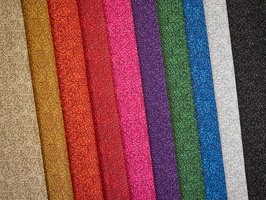 Glitter Baumwollwebware alleFarben q2
