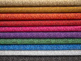 Glitter Baumwollwebware alleFarben q6