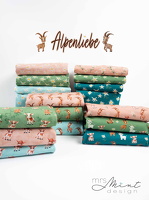 MrsMintDesign Alpenliebe Baumwolljersey alleFarben Steinboecke Kuehe Floral h2 Typo