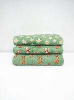 MrsMintDesign Alpenliebe Baumwolljersey Blueten Kuehe Steinboecke batik aquarell gruen 344603 351603 347603 h2 