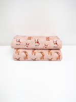 MrsMintDesign Alpenliebe Baumwolljersey Kuehe Steinboecke apricot batik aquarell 351420 347420 h1