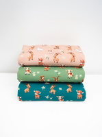 MrsMintDesign Alpenliebe Baumwolljersey Steinboecke Kuehe Ziegen Floral  apricot gruen petrol 346420 346603 346747 h1 