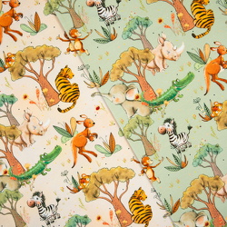 Safari Animals, Baumwolljersey 082912
