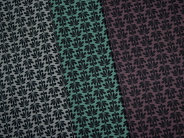 Eleonora Baumwollwebware Kleingemustert grau smaragd bordeaux 723183 723267 723937 q2