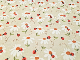 Malea Beschichtet Tropfen Marienkaefer Blumen 560173 q1