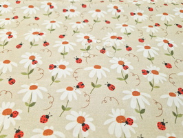 Malea Beschichtet Tropfen Marienkaefer Blumen 560173 q2